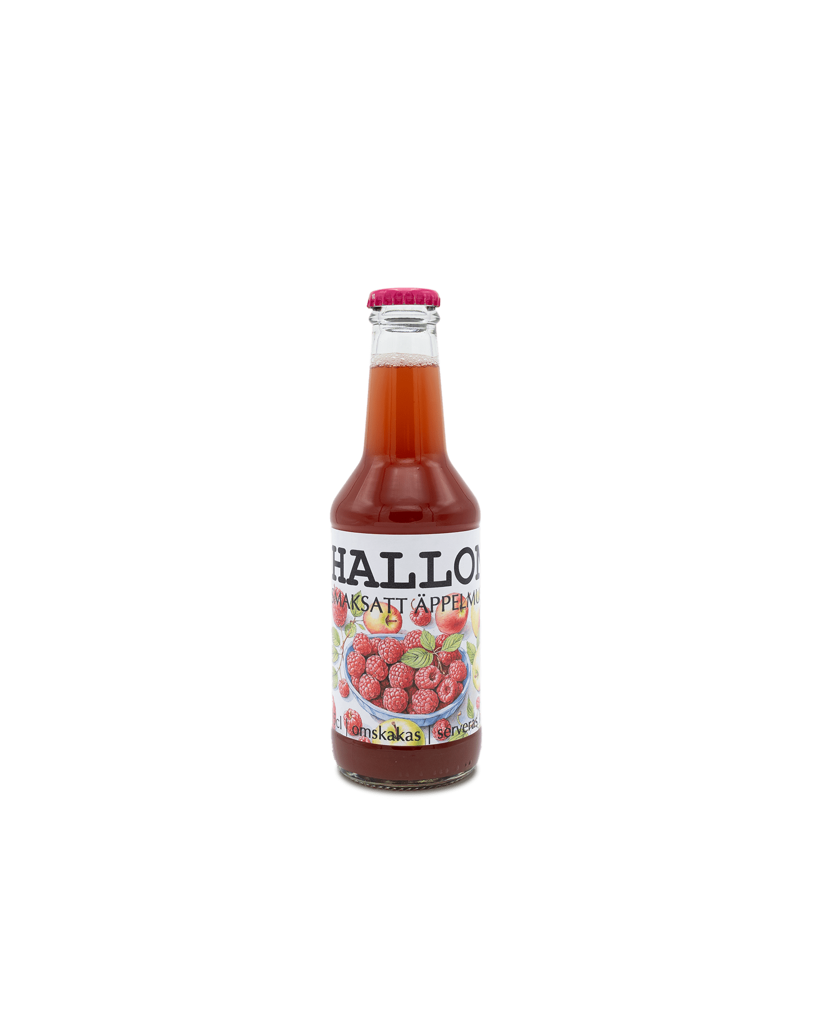 Hallon - Smaksatt äppelmust - Sundsvalls Musteri