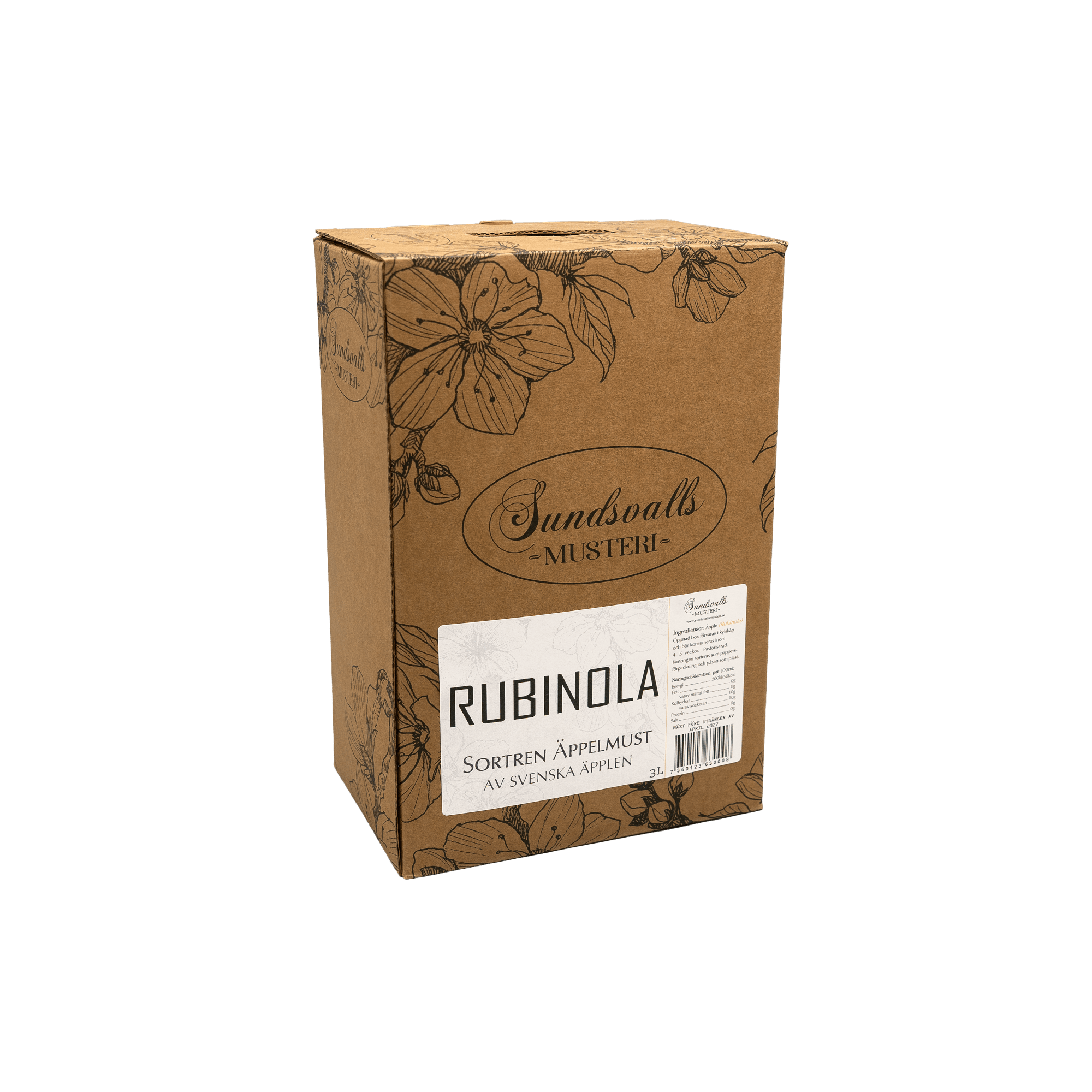 Rubinola - sortren äppelmust - Sundsvalls Musteri