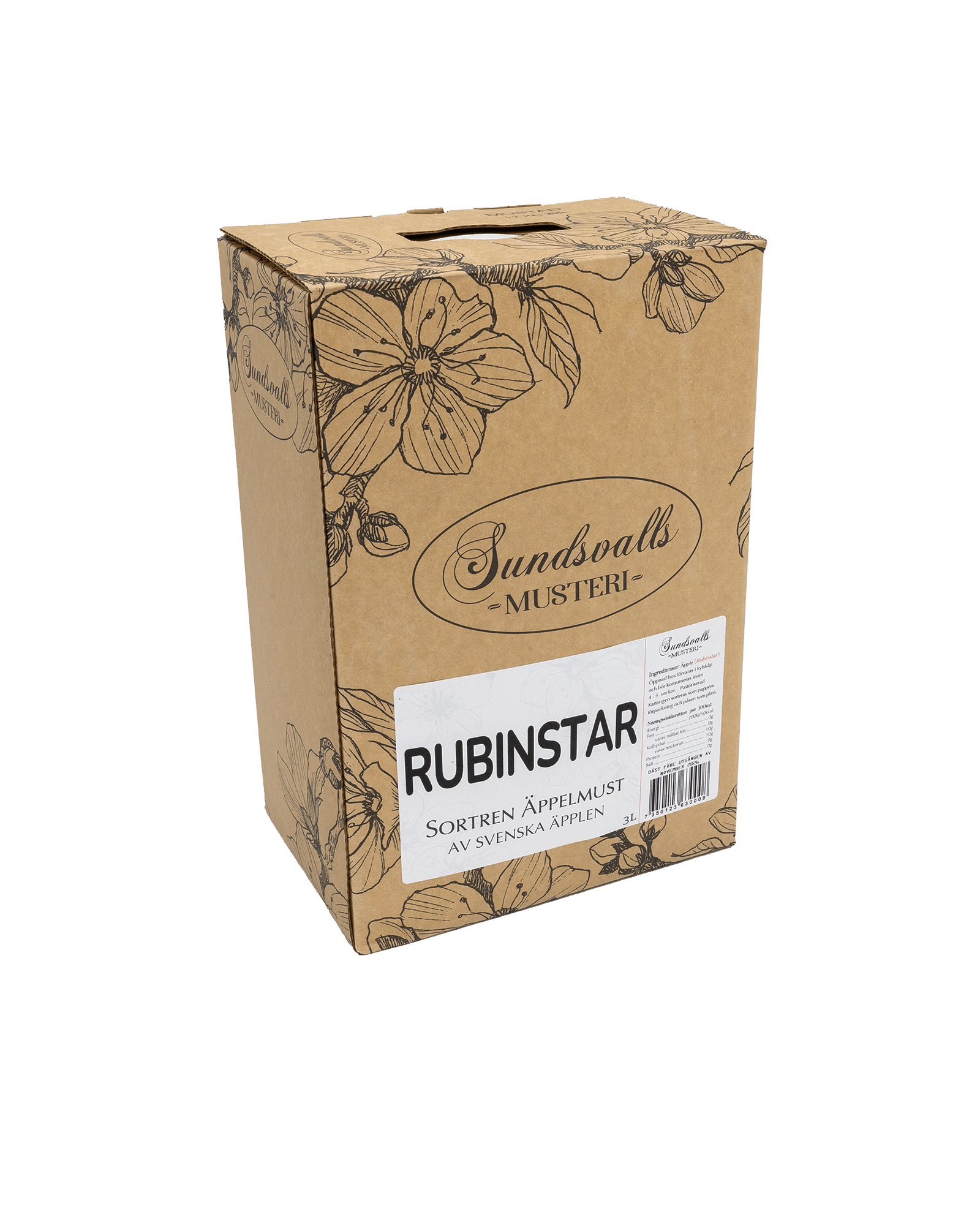 Rubinstar - Sortren äppelmust - Sundsvalls Musteri