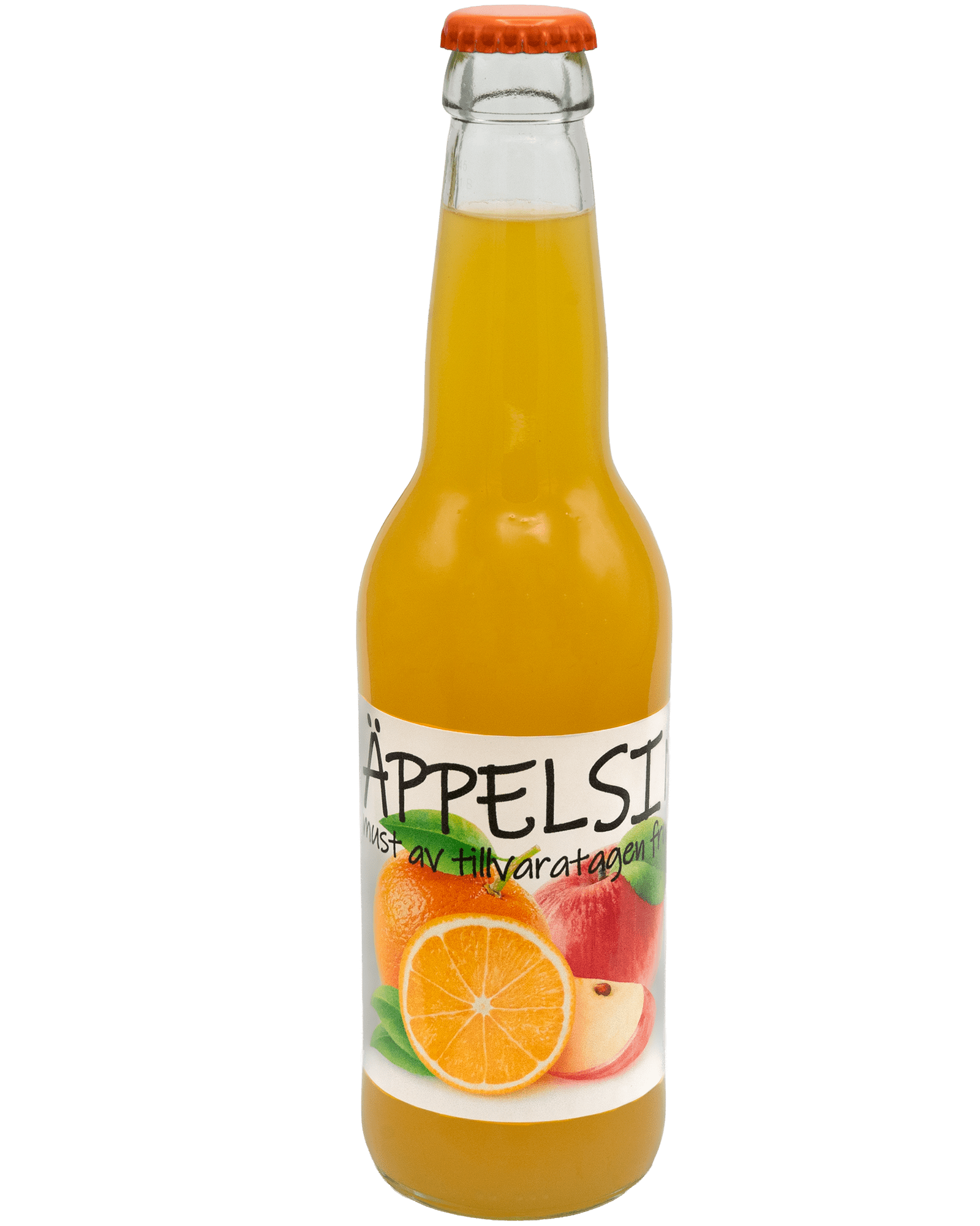 Äppelsin - Smaksatt äppelmust - Sundsvalls Musteri