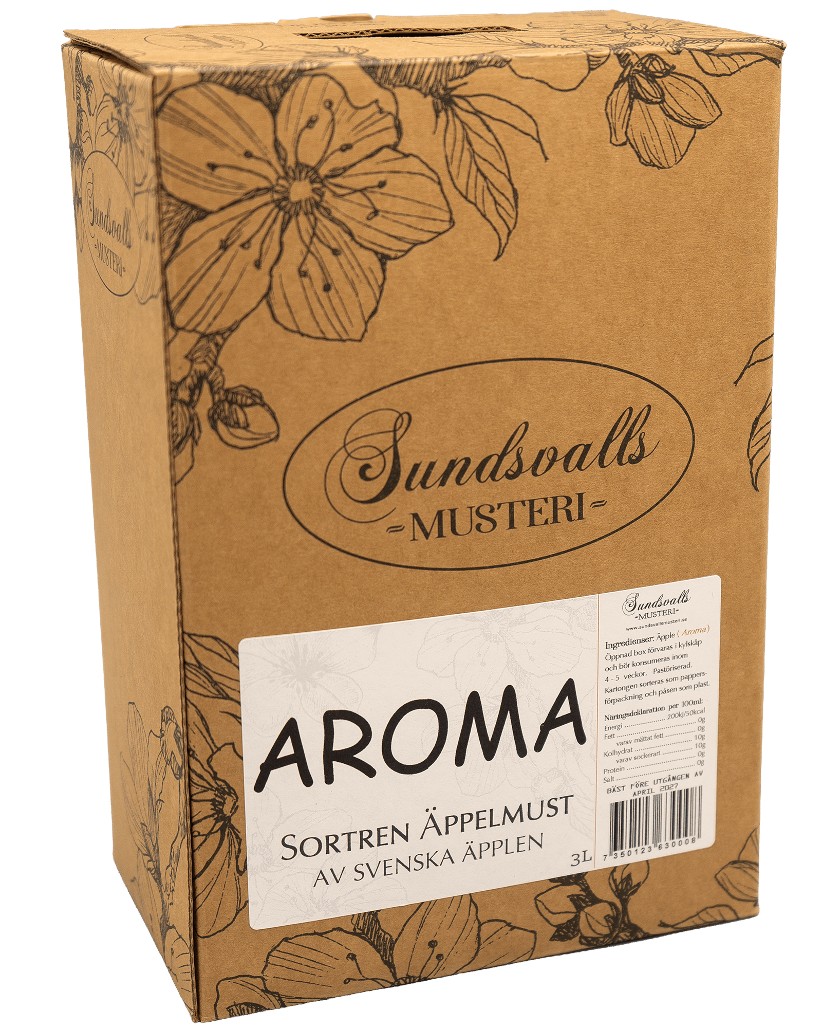 Aroma - Sortren äppelmust - Sundsvalls Musteri