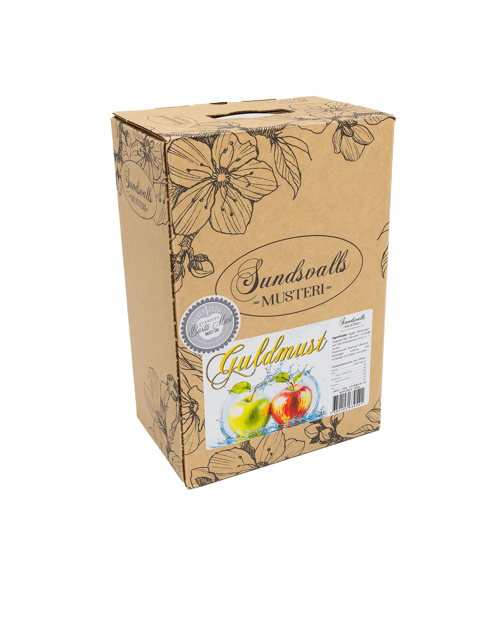 Guldmust - Filtrerad äppelmust - Sundsvalls Musteri